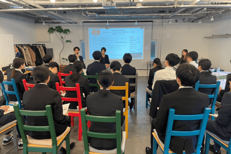 活躍社員から詳細を聴くことで働くイメージが醸成できます！