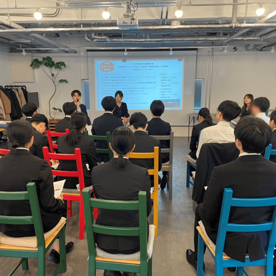 活躍社員から詳細を聴くことで働くイメージが醸成できます！